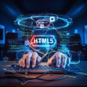 Logo del grupo Hablemos de HTML y CSS